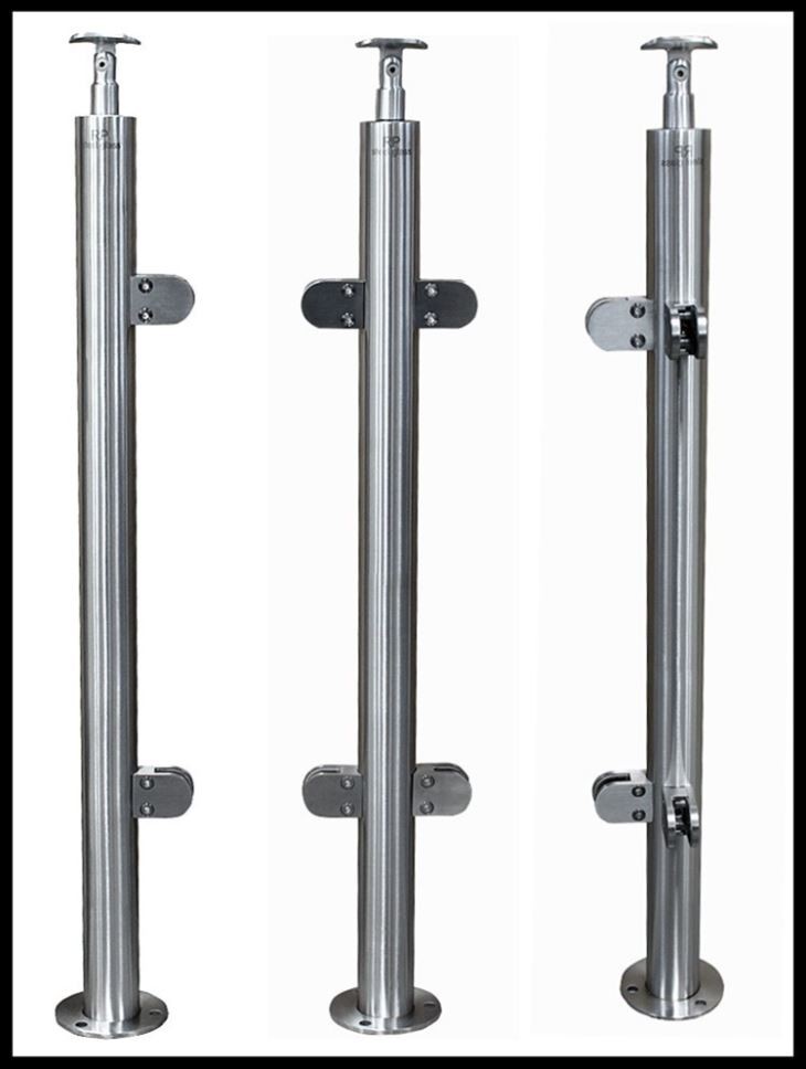 Glass Panel Stair Railing