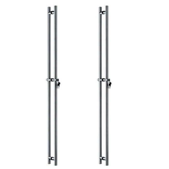 Συρόμενες γυάλινες λαβές τραβήγματος πόρτας